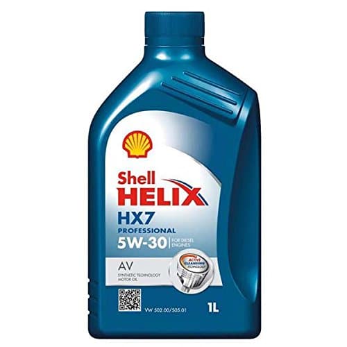 Huile Shell Helix Diesel HX7 Professional AV 5W-30 - Spécification VW 505.01