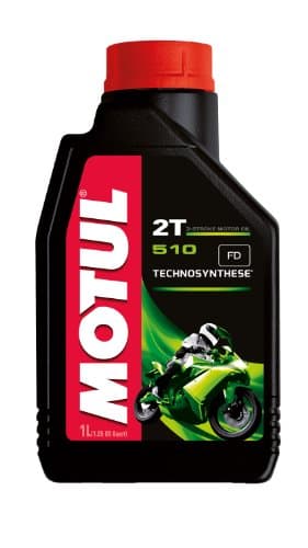Motul 510 2T Technosynthese - Lubrifiant Haute Performance JASO FD / ISO-L-EGD