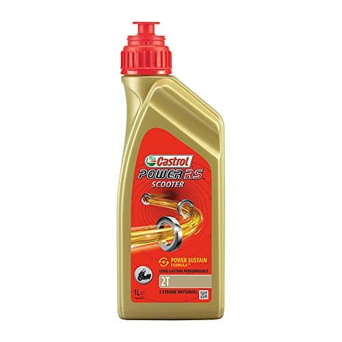 Castrol Power RS Scooter 2T - Lubrifiant Semi-Synthétique JASO FD / ISO-L-EGD