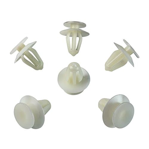 Lot de 20 Clips de Fixation Habillage Opel - Nylon PA6.6 Haute Densité - Réf 2345957