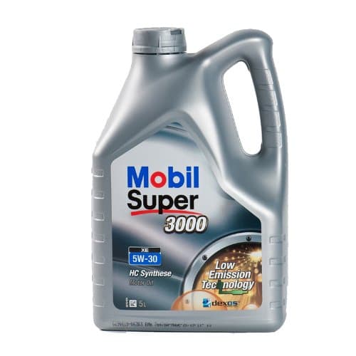 Huile Moteur Mobil 1 Super 3000 XE 5W-30 - Synthèse HC Low-SAPS - 5 Litres