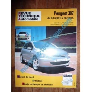 RTA Peugeot 307 (04/2001+) - Revue Technique Automobile RLEA411 Expert