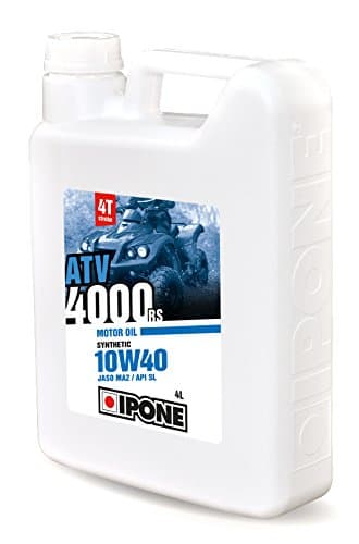 IPONE ATV 4000 RS 10W40 - Lubrifiant Semi-Synthétique Ester - Norme JASO MA2