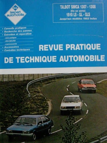 Revue Technique RLEA117 - Simca/Talbot 1307-1308-1510 (1975-1982) - Expertise