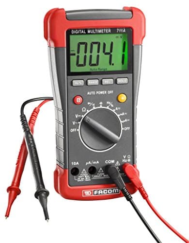 Multimètre Numérique FACOM 711A - CAT III 600V - Mesure RMS 40MΩ 10A