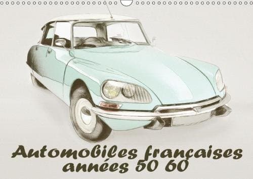 Portfolio Technique Automobiles Françaises 50-60 - Édition 2018 - 12 Planches