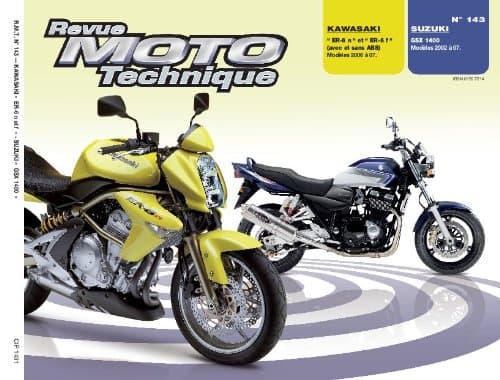 Revue Technique Moto RMT 143.1 - Kawasaki ER-6 (06) & Suzuki GSX 1400 (02-07)