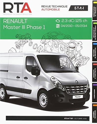 RTA B797 Renault Master III 2.3 dCi (04/2010-2014) - Revue Technique ETAI