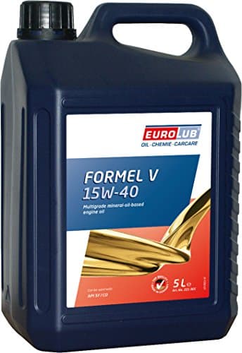 EUROLUB FORMULA V SAE 15W-40 - Huile Moteur Multigrade - API SL/CF - ACEA A3/B4