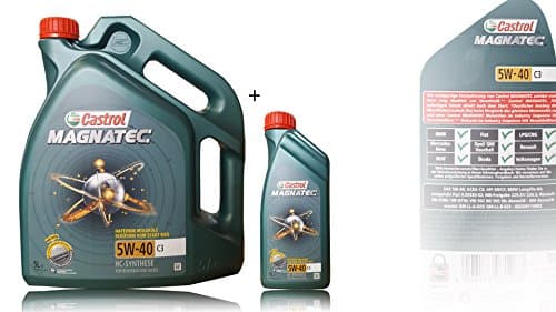 Castrol MAGNATEC 5W-40 C3 - Lubrifiant Synthétique HC - Norme ACEA C3 - 6L