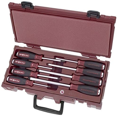 Jeu de 8 tournevis à frapper Kraftwerk 4900-54K - Acier S2 - Lame 6 pans