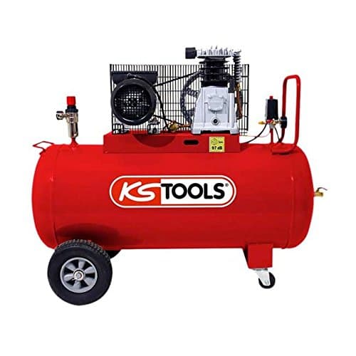 Compresseur KS TOOLS 165.0704 | 100L | 3CV - 2.2kW | 10 Bars | 230V Mono