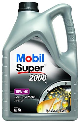 Mobil Super 2000 x1 10W-40 - Lubrifiant Semi-Synthétique ACEA A3/B3 API SL/CF