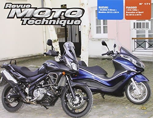 Revue Technique RMT 171 - Suzuki DL650A V-Strom & Piaggio X10 125ie (2012-2014)