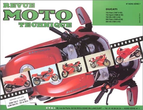 RMT HS 7.1 DUCATI 750/900 PASO-SPORT (87-93) - Manuel d'Atelier Expert