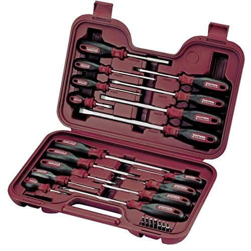 Coffret Kraftwerk 4168 : Jeu de 24 Tournevis Pro en Acier S2/Cr-V - DIN/ISO