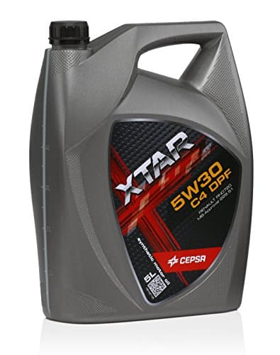 CEPSA Xtar 5W30 C4 DPF - Lubrifiant 100% Synthétique Low-SAPS - RN0720 - 5L
