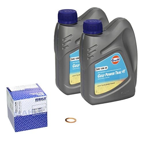 Kit Vidange Expert Gulf Power Trac 4T 10W-40 pour Suzuki Burgman UH 125 (08-13)