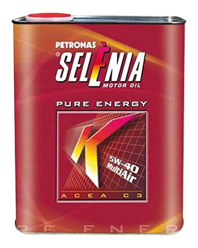 Selenia K Pure Energy 5W-40 - Lubrifiant Synthétique ACEA C3 / Fiat 9.55535-S2