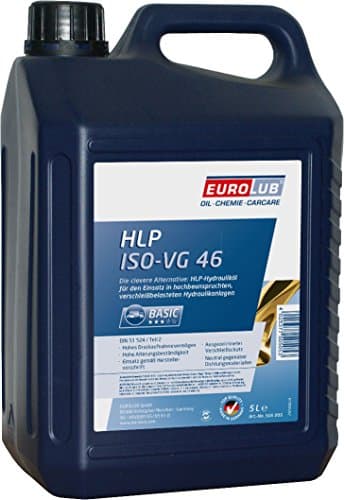 Huile Hydraulique EUROLUB HLP 46 - 5L - Norme DIN 51524 Part 2
