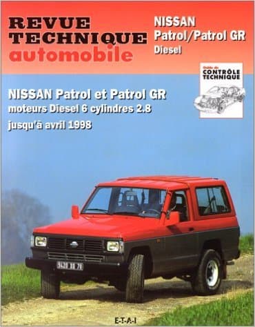 RTA 541.2 Nissan Patrol & Patrol GR (89-98) - Manuel Technique de Maintenance