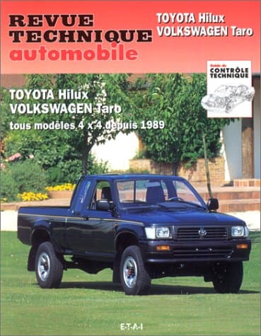 RTA 575.1 : Toyota Hilux & VW Taro 4x4 (1989-2002) - Manuel de Maintenance Tech