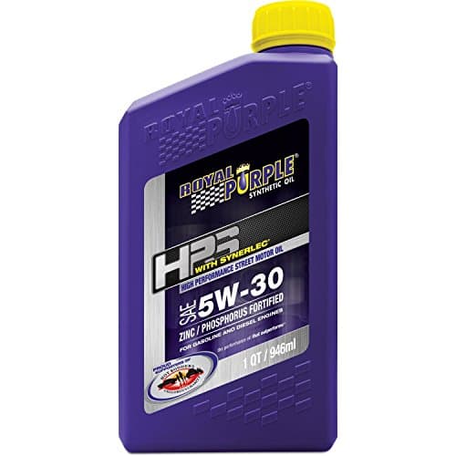 Royal Purple HPS 5W-30 - Lubrifiant Synthétique Synerlec® & ZDDP - 946ml