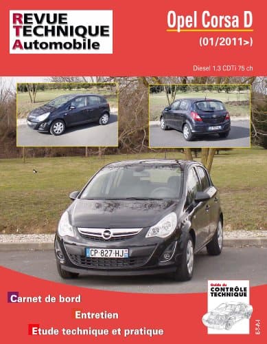 Revue Technique Automobile Opel Corsa D 1.3 CDTi 75ch (Phase 2) - RRTAB0774.5