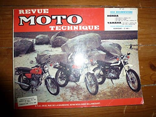 Revue Technique Moto (RTM) Honda CB125/XL125/TL125 & Yamaha DT125/175 1974-1978