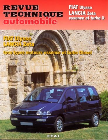 RTA 855.9 Fiat Ulysse & Lancia Zeta (1994-2002) - Manuel de Maintenance Expert