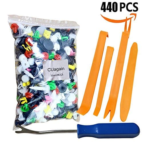 Coffret 445 pcs Agrafes Nylon PA66 & Leviers POM - Maintenance Carrosserie