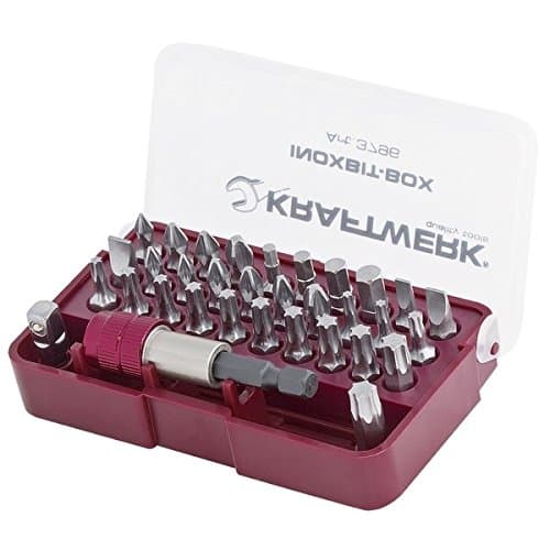 Coffret 33 Embouts INOX Kraftwerk 3796 - Entraînement 1/4" DIN 3126 / ISO 1173