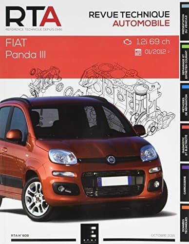 RTA 808 Fiat Panda III 1.2i 69ch (01/2012+) - Manuel de Réparation Expert