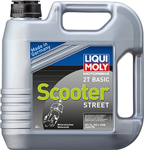 Liqui Moly Motorbike 2T Basic Scooter - Huile Minérale API TC - Bidon 4L