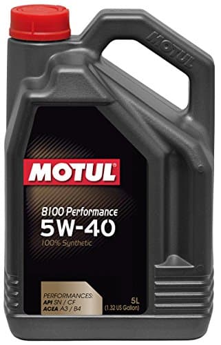 Motul 8100 X-Cess Gen2 5W40 - Lubrifiant 100% Synthétique - Homologations OEM - 5L