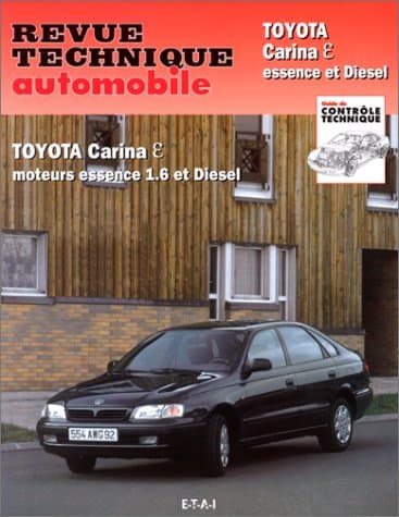 RTA 591.1 Toyota Carina E (1992-1997) - Manuel Technique Diesel & Essence