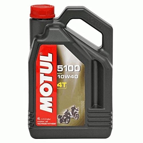 LUBRIFIANT MOTUL 5100 4T 10W40 - TECHNOSYNTHÈSE® ESTER - API SN / JASO MA2 - 4L