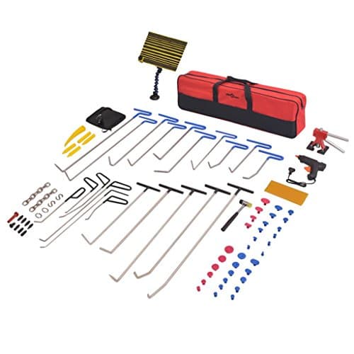 Kit DSP vidaXL 87 Pcs - Set de Débosselage Acier Inoxydable 304 & Accessoires