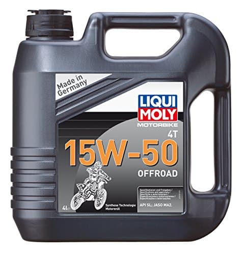Liqui Moly Motorbike 4T 15W-50 Offroad - Technologie de Synthèse - 4L (3058)