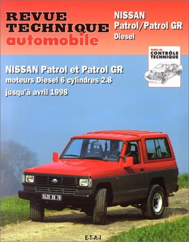 Revue Technique RTA 541.3 Nissan Patrol & GR (89-98) Diesel 2.8L 6-Cyl