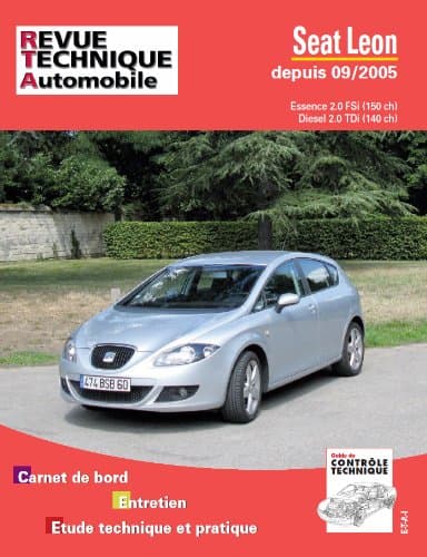 RTA B722.5 Seat Leon II (05-12) - Manuel Technique Expert 2.0 FSI & 2.0 TDI