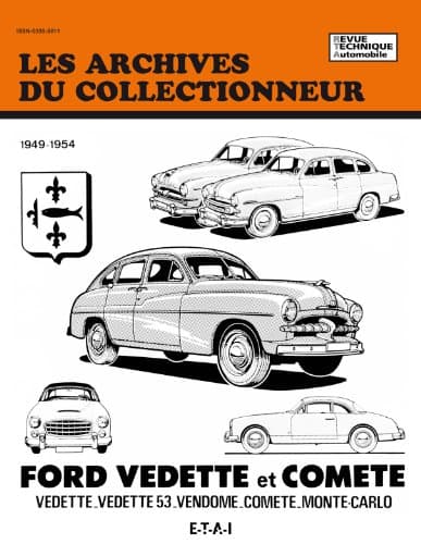 RTA N°24 Ford Vedette & Comète : Manuel Technique Groupes Motopropulseurs & Cotal
