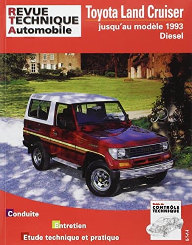 RTA 493 Toyota Land Cruiser BJ & HJ (4/6 cyl) - Revue Technique Automobile