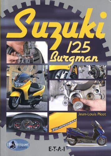 Manuel Technique Suzuki 125 Burgman - Guide de Maintenance et Métrologie