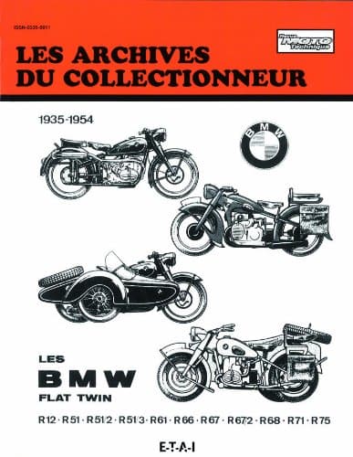 Revue Technique ETAI BMW Flat Twin R12 à R75 (1935-1954) - Archives N°101