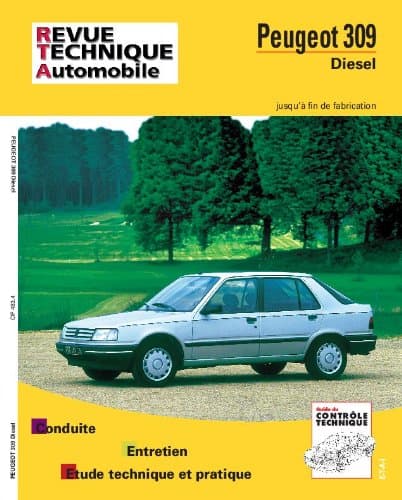 RTA Peugeot 309 Diesel (1985-1993) - Revue Technique Automobile n°483.4