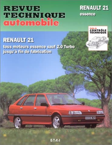 Revue Technique Automobile RTA 710.3 - Renault 21 & Nevada Essence (1986-1996)