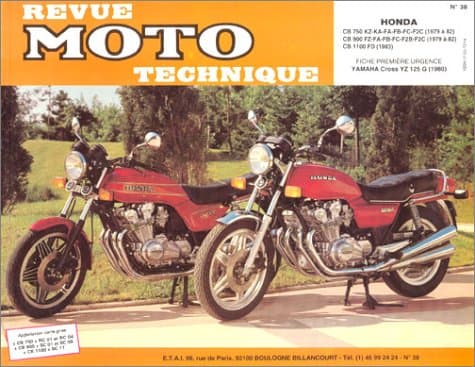 Revue Moto Technique ETAI N°38 - Manuel de Maintenance YAMAHA XS/XJ & HONDA CX/GL