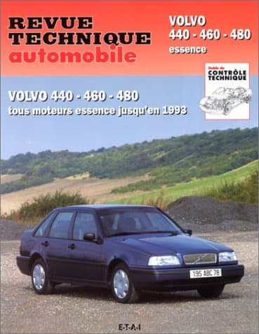 RTA Volvo 440-460-480 Essence (1987-1996) - Manuel Technique CIP 540.2