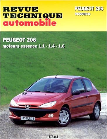 RTA Peugeot 206 Essence (1.1, 1.4, 1.6) - Réf. RRTA0621.1 - Manuel d'Atelier Expert